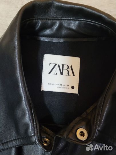 Куртка рубашка zara