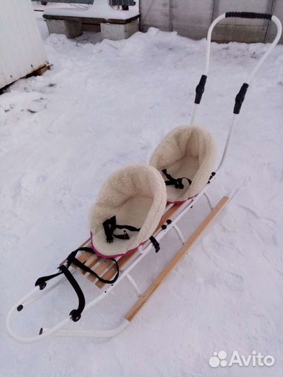 Санки для двойни