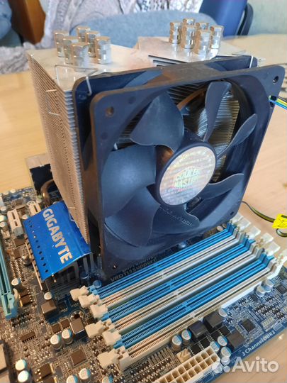 Gigabyte GA-X58A-UD3R, Проц i7 3820, Кулер