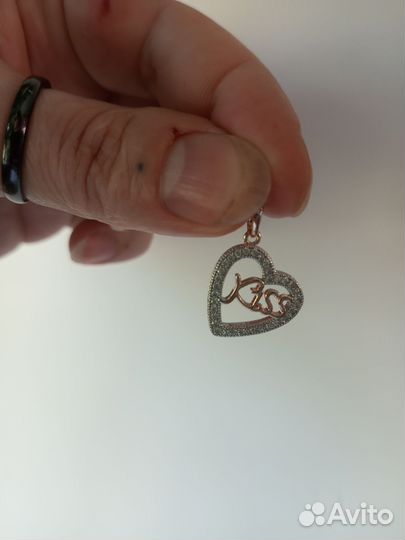 Позолоченная подвеска