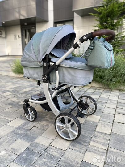 Коляска Luxmom Dalux 2в1