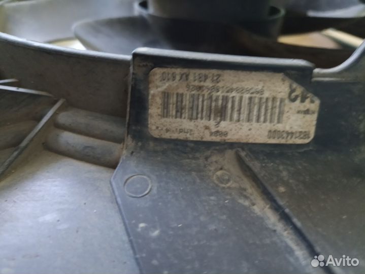 Вентилятор охлаждения Ниссан note ее11