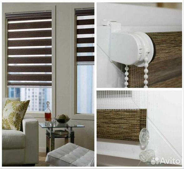 Рулонные шторы и жалюзи от производителя