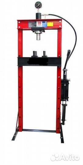 Пресс гидравлический ручной 20Т напольный с ножным