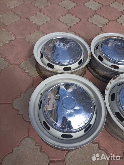 Диски с колпаками ваз 2101