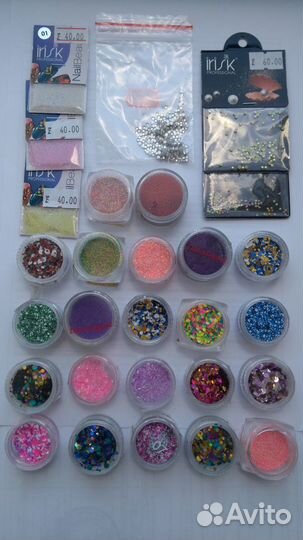 Материалы для наращивания ногтей, ресниц, бровей