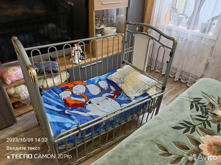 Детская кровать манеж бу