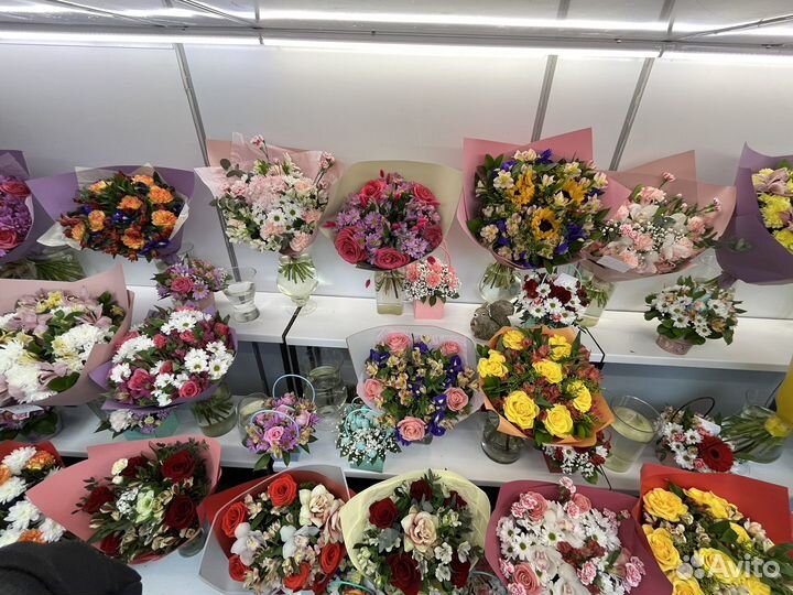 Букет цветов на 8 марта