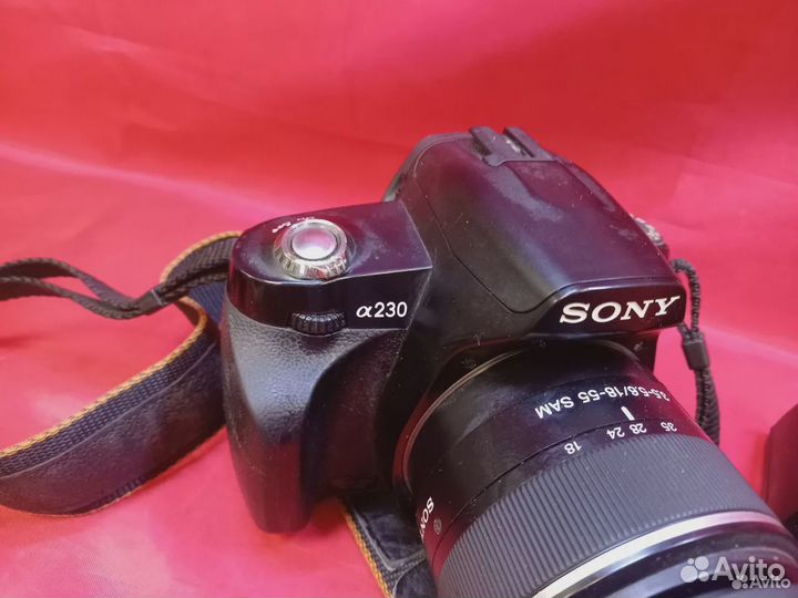 Фотоаппарат Sony Alpha dslr-A230 Kit DT 18-55mm f