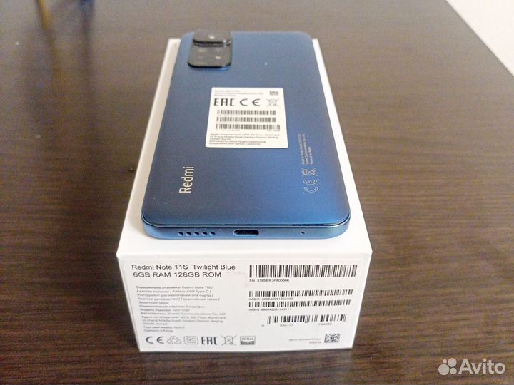 Xiaomi Redmi Note 11S, 6/128 ГБ