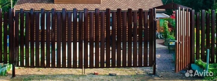Штакетник для дачи