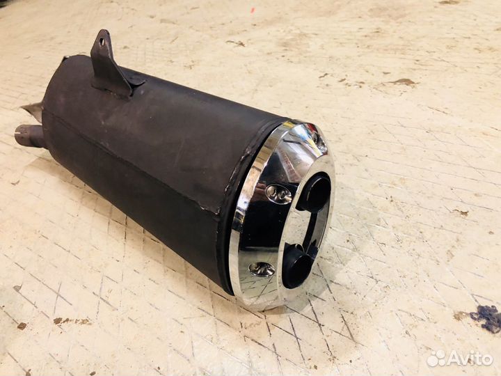 Глушитель на Honda Silverwing