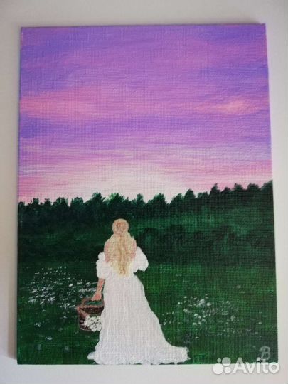 Картина Леди в Белом