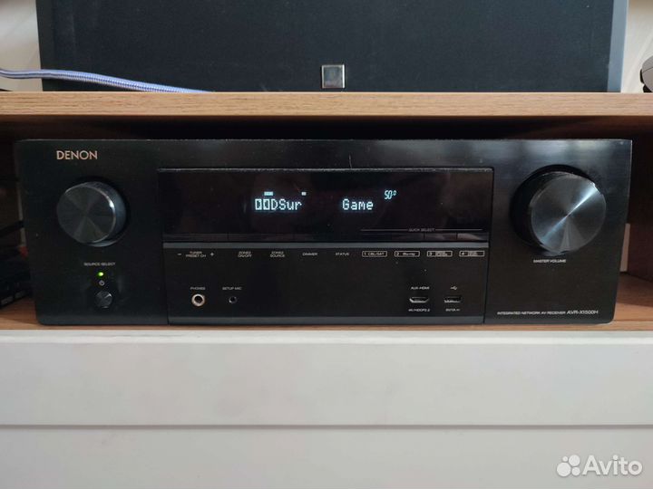Av ресивер denon avr x-1500h
