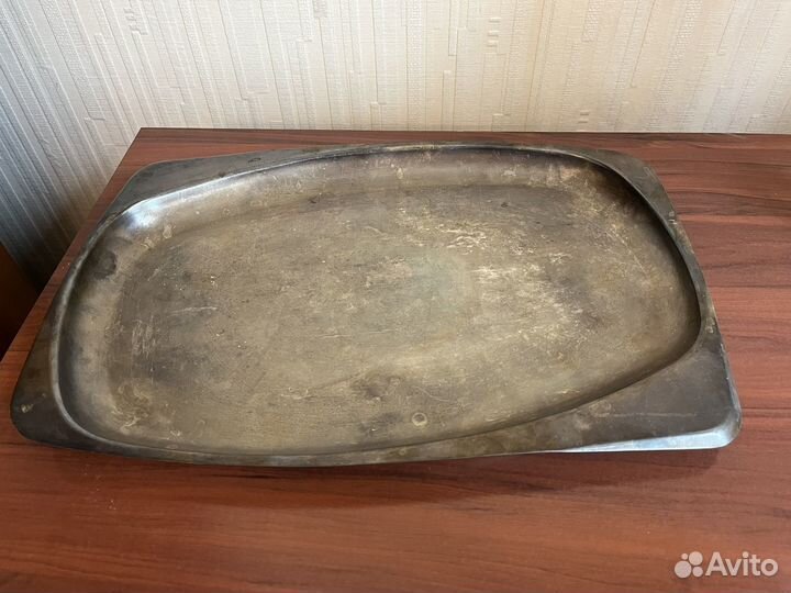 Блюдо мельхиоровое столовое 28 x 43 см