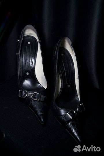 Кожаные туфли Gianmarco Lorenzi оригинал 38 размер