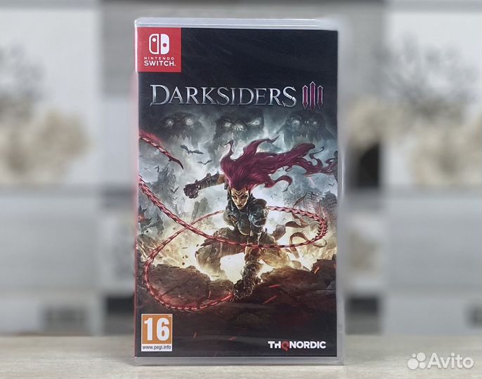 Darksiders 3 (Новый Картидж) Nintendo Switch Рус