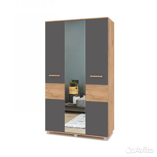 Шкаф с зеркалом, новый