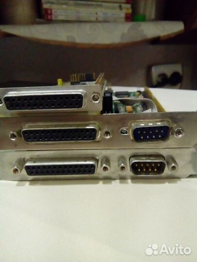 COM Порты 2-Шт, Видео карты 2-Шт,1-Сетевая карта