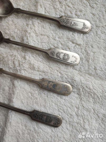 Мельхиоровые чайные ложки Большой театр