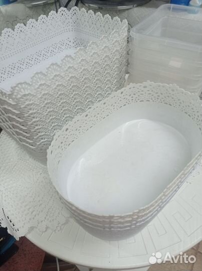 Корзинка, контейнер для хранения пластик