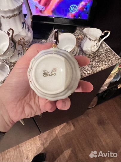 Чайно кофейный сервиз чехия