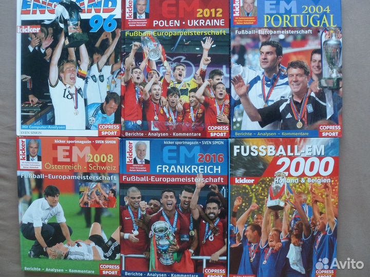 Фотоальбомы и журналы Kicker футбол