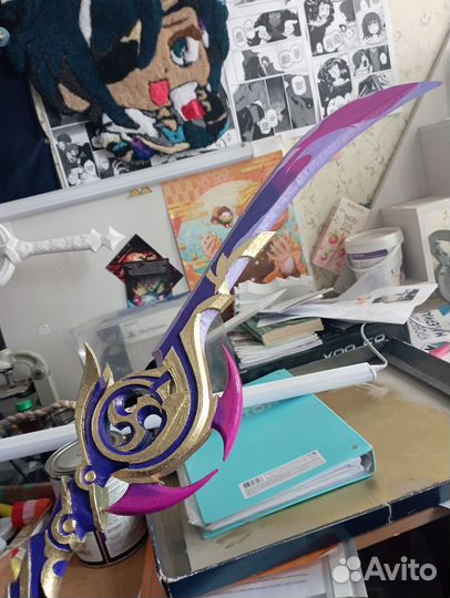 Копьë Сияющая Жатва к косплею Сëгун Райден