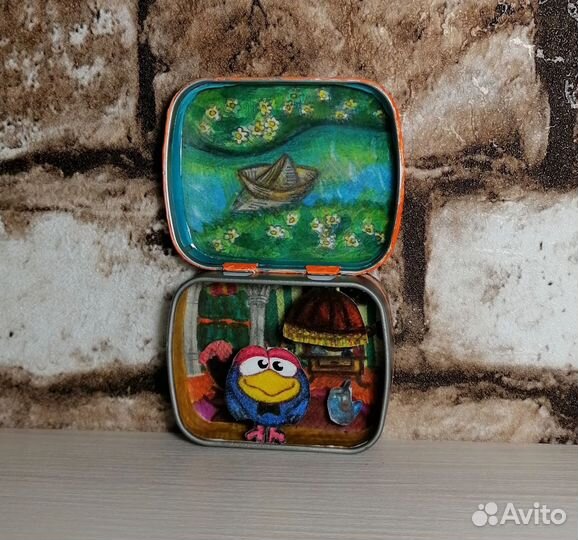 Коробочка scandic сз смешариком, кар карыч