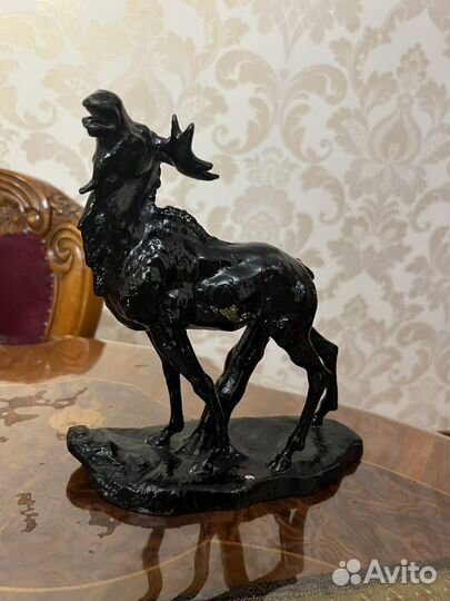 Статуэтка Олень чугунная счлз