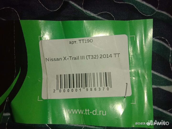Дефлекторы окон(ветровики) nissan x-trail III 2014