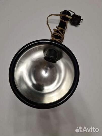 Синяя лампа для прогревания