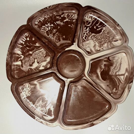 Гипсовый поднос для снеков