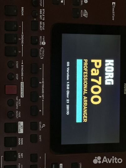 Синтезатор korg pa 700