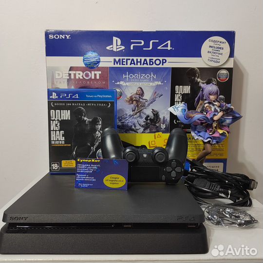Sony PS4 Slim 1 TB, новая ревизия.Магазин Гарантия
