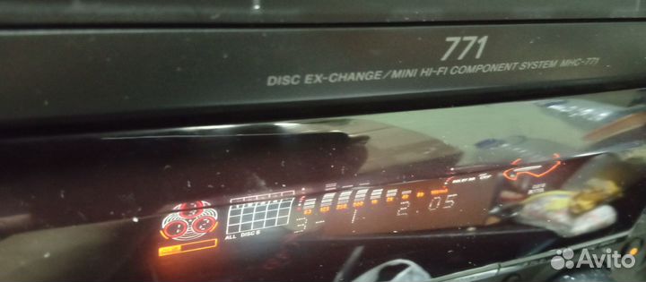 Муз.центр sony 771 пульт, акустика