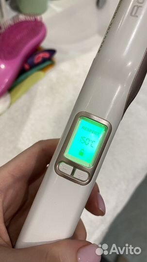 Плойка-выпрямитель rowenta pro curling system