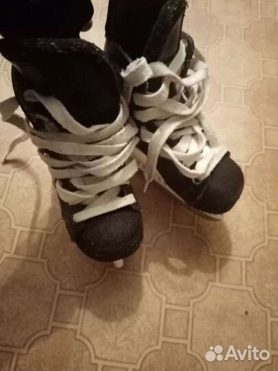 Хоккейные коньки bauer 29.5