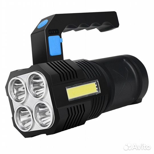 Фонарь акк. smiling shark 857A Black