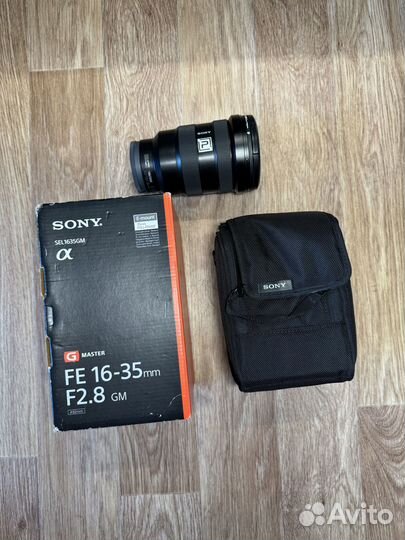 Sony fe 16-35mm f 2.8 gm