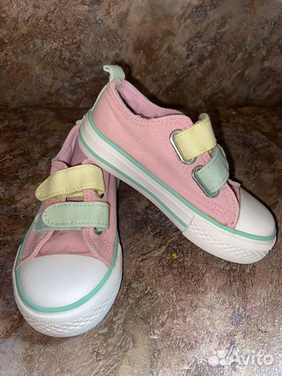 Кеды для девочки 24 размер
