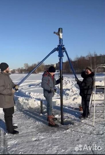 Аренда сваекрута для винтовых свай