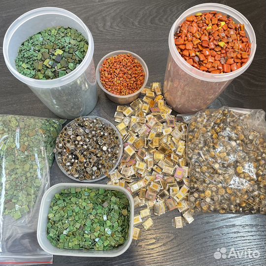 Утилизация радиодеталей СССР и приборов