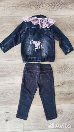 Джинсовый костюм 86