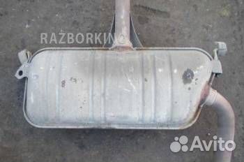Задняя часть глушителя
