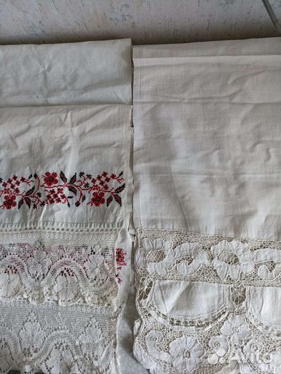 Рушники старинные. Самотканый лён