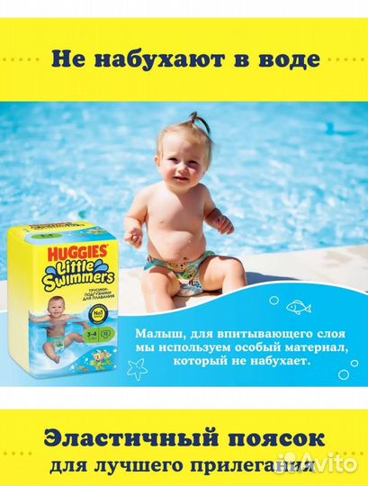 Трусики для плавания