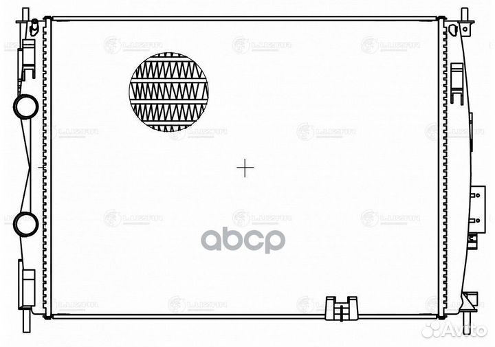 Радиатор охл. для а/м Nissan Qashqai 2.0i (06)