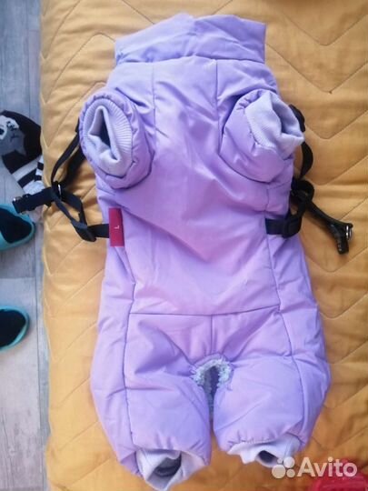 Комбинезон для маленькой собаки новый (на девочку)