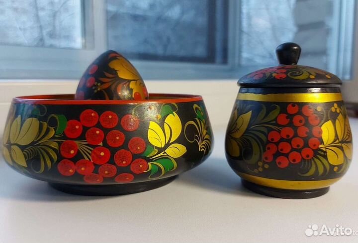 Посуда, хохлома